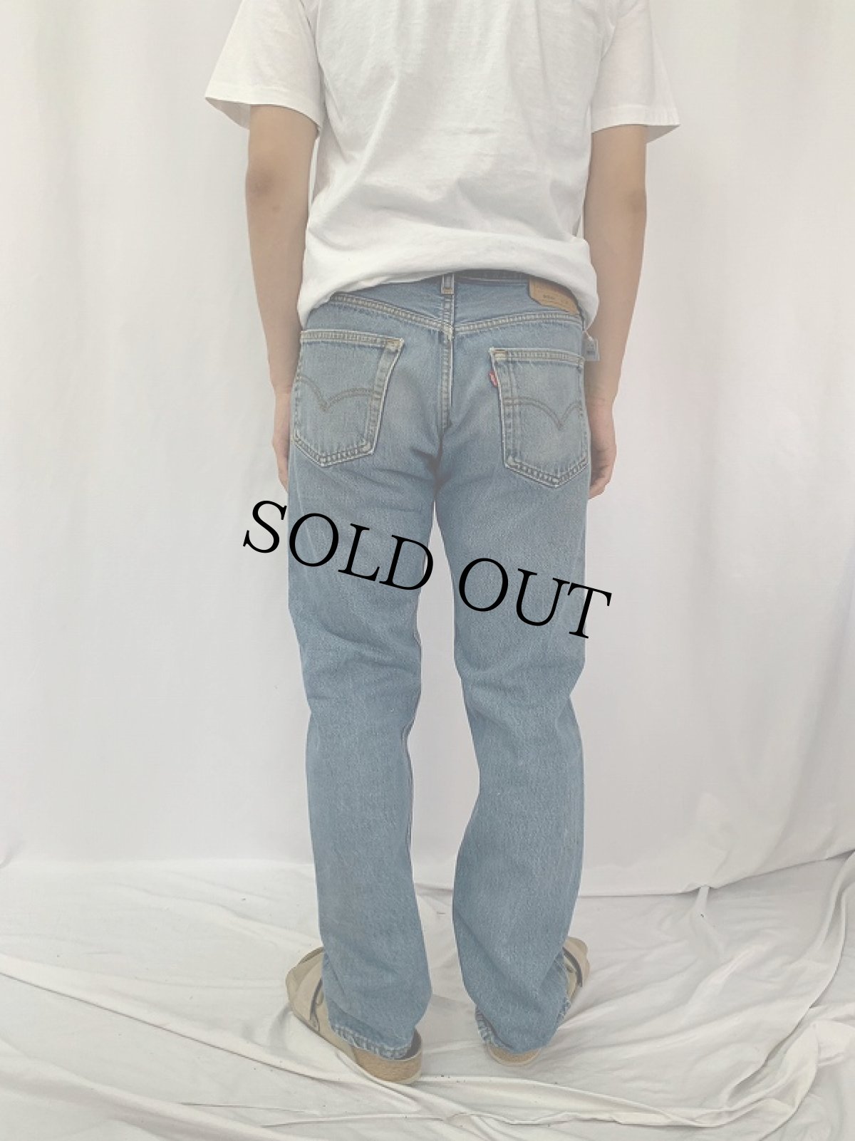 画像4: 90's Levi's 501 USA製 デニムパンツ W32 (4)