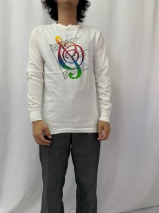 画像2: 【SALE】 90's Apple USA製 "Apple IIGs COLLEGE" プリントロンT M (2)