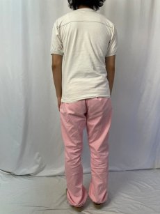 画像4: 80's "HORN'S BEST" パロディプリント フットボールTシャツ S (4)