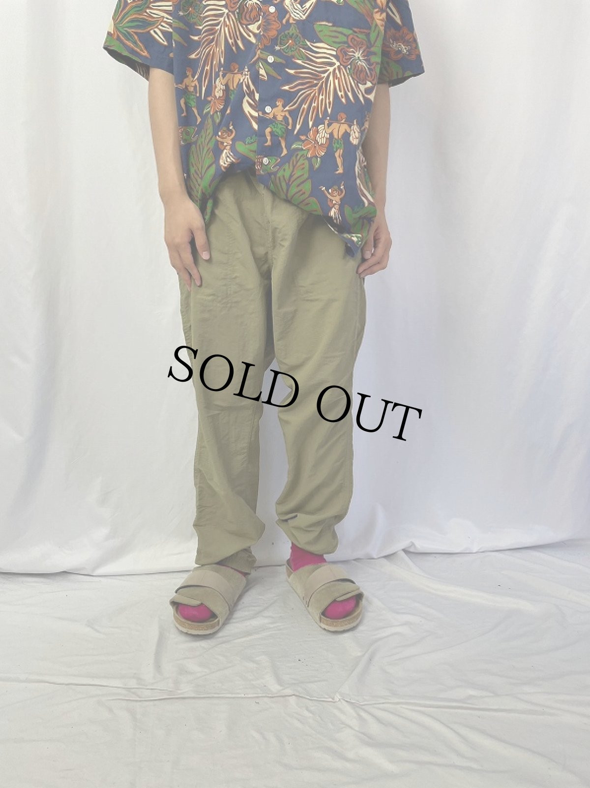 画像2: 2000's Patagonia ナイロンパンツ L (2)