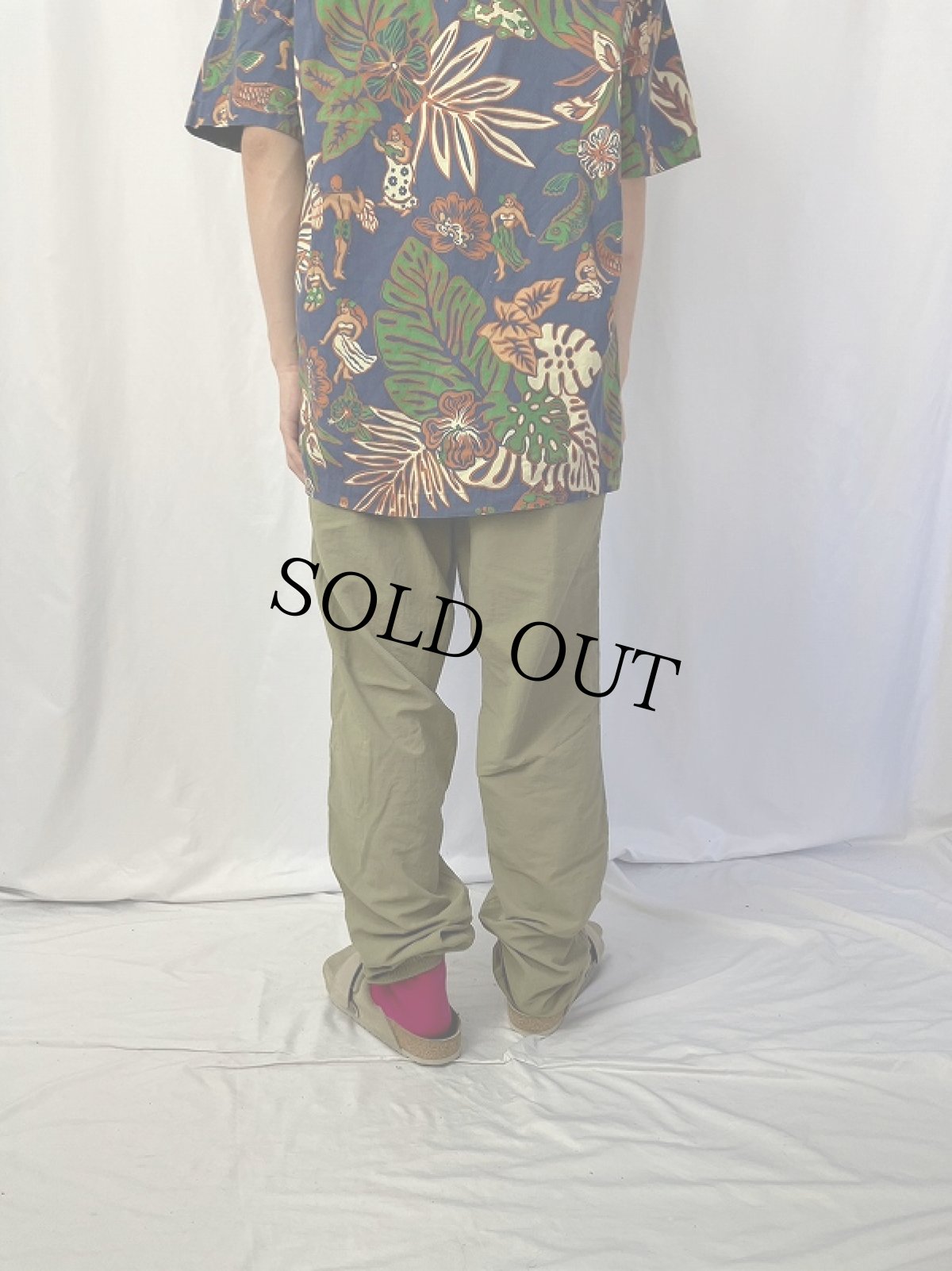 画像4: 2000's Patagonia ナイロンパンツ L (4)