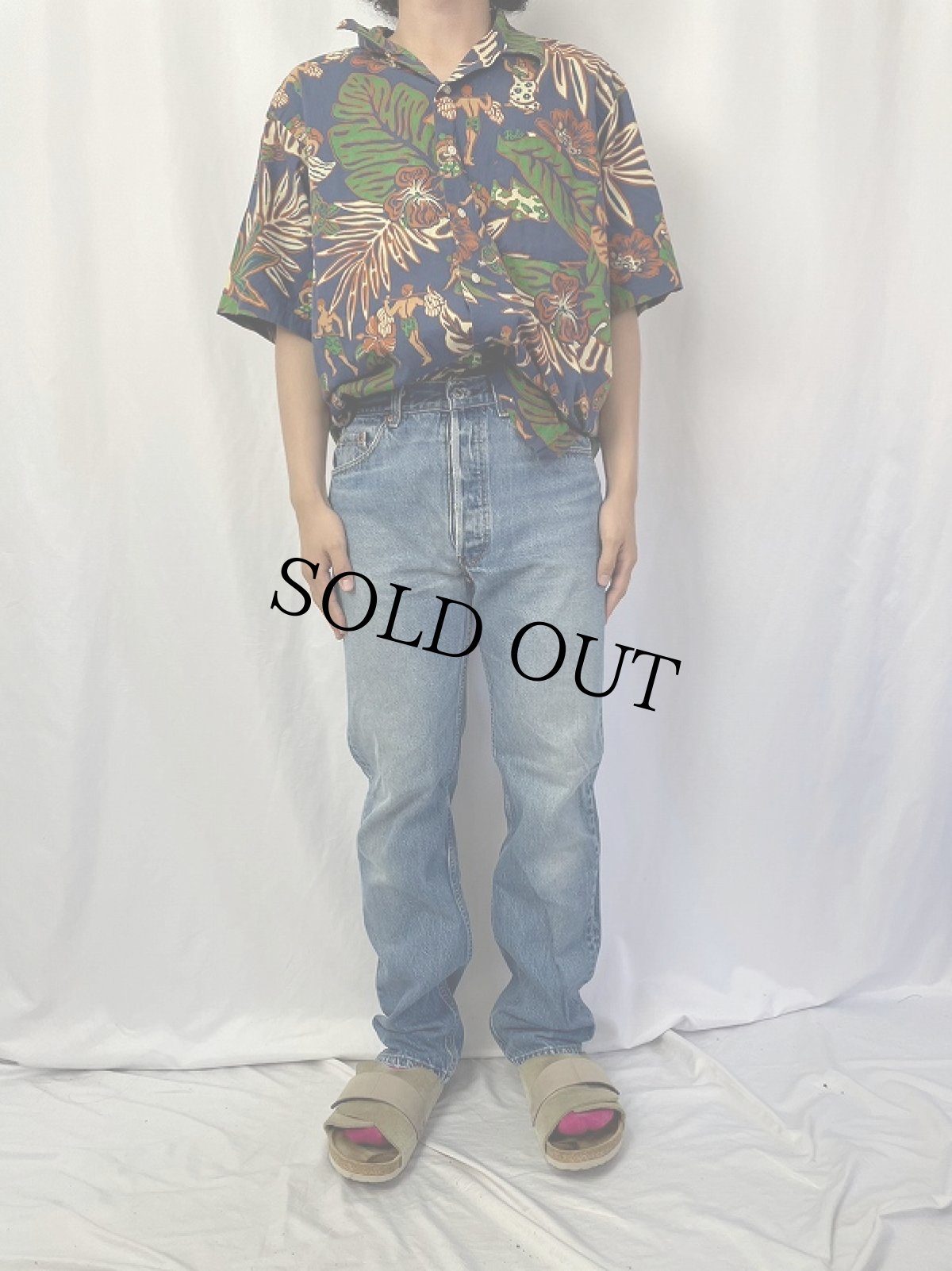 画像2: 90's Levi's 501 USA製 デニムパンツ W32 (2)