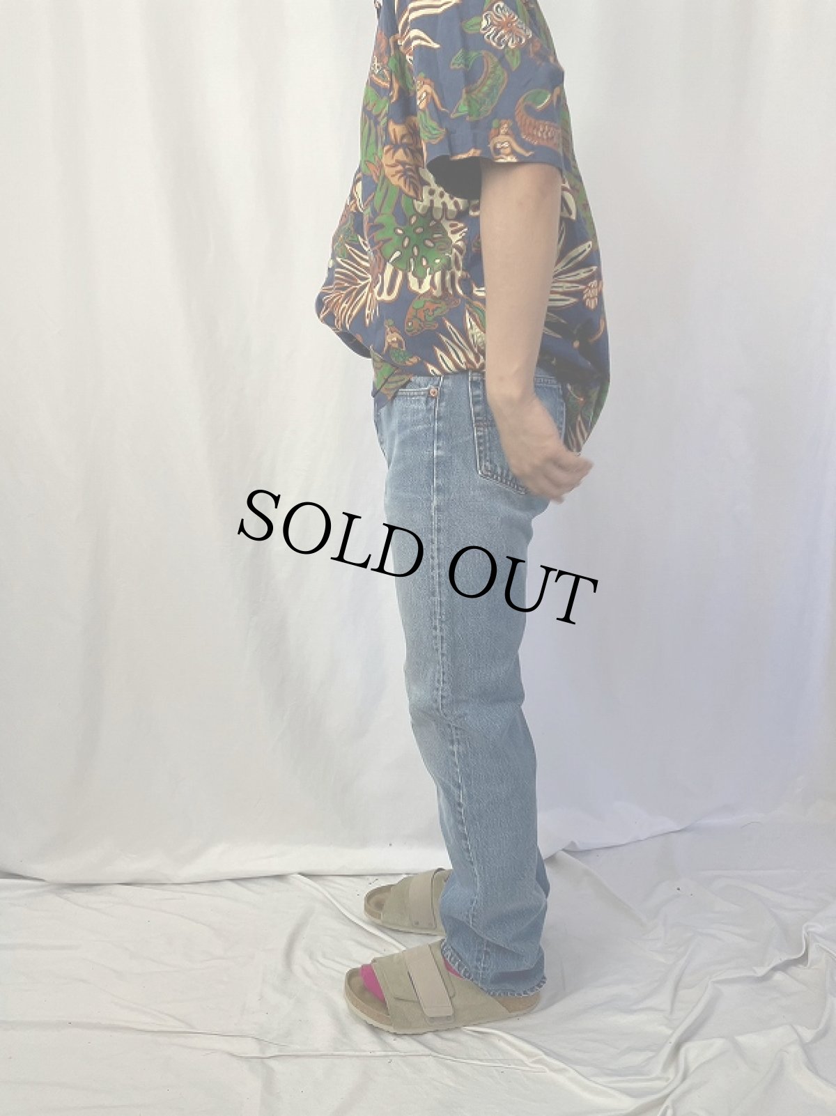 画像3: 90's Levi's 501 USA製 デニムパンツ W32 (3)