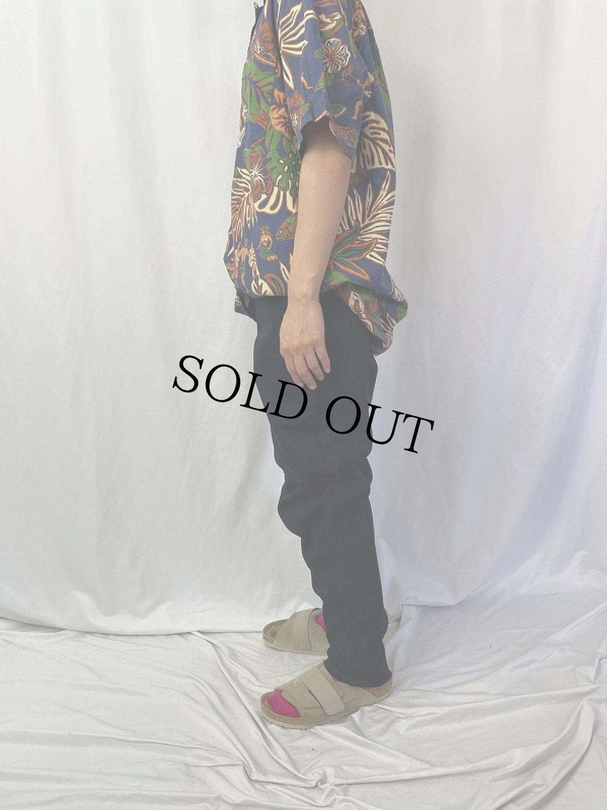 画像3: 90's Levi's 560 USA製 "サルファブラック" ブラックデニムパンツ W31 (3)