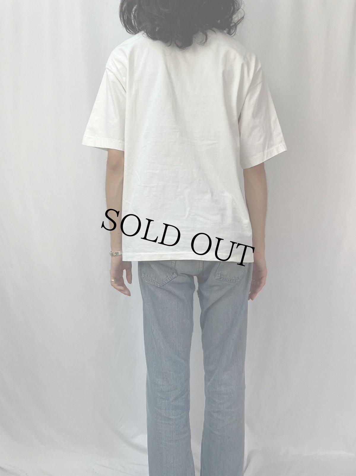 画像4: 80's Pablo Picasso "窓辺に座る女" アートプリントTシャツ XL (4)