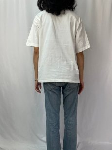 画像4: 80's Pablo Picasso "窓辺に座る女" アートプリントTシャツ XL (4)