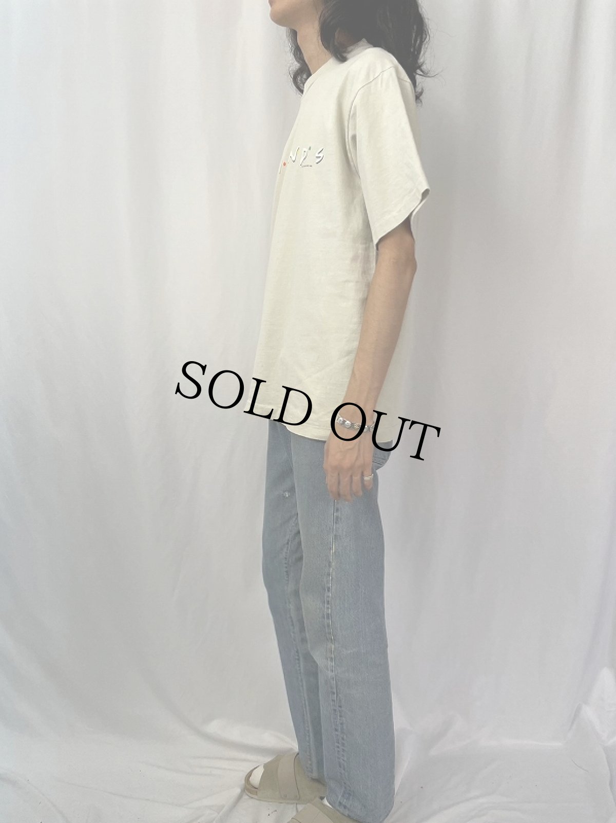 画像3: 90's F・R・I・E・N・D・S USA製 ロゴ刺繍 テレビドラマプリントTシャツ L (3)