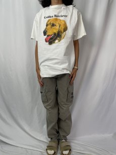 画像2: 90's "Golden Retriever" 犬プリントTシャツ (2)