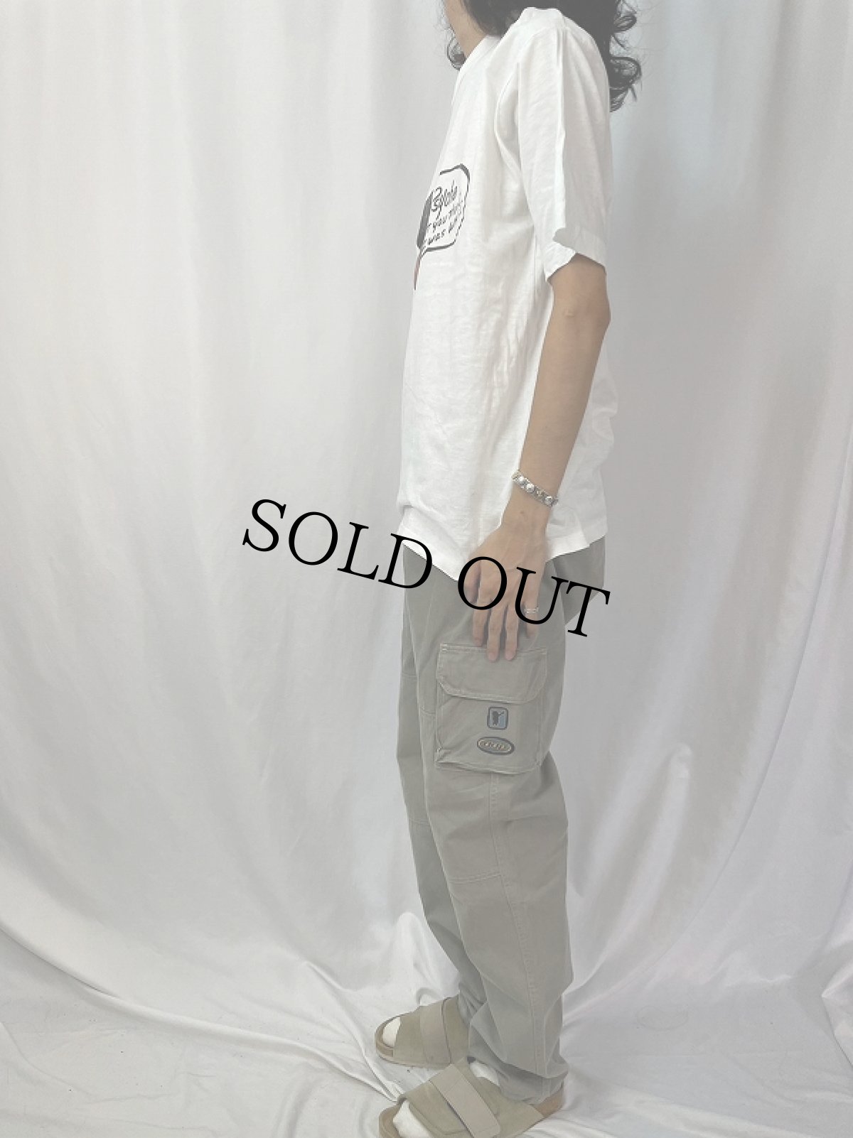 画像3: 90's THE SIMPSONS "AW Psyche..." パロディプリントTシャツ XL (3)