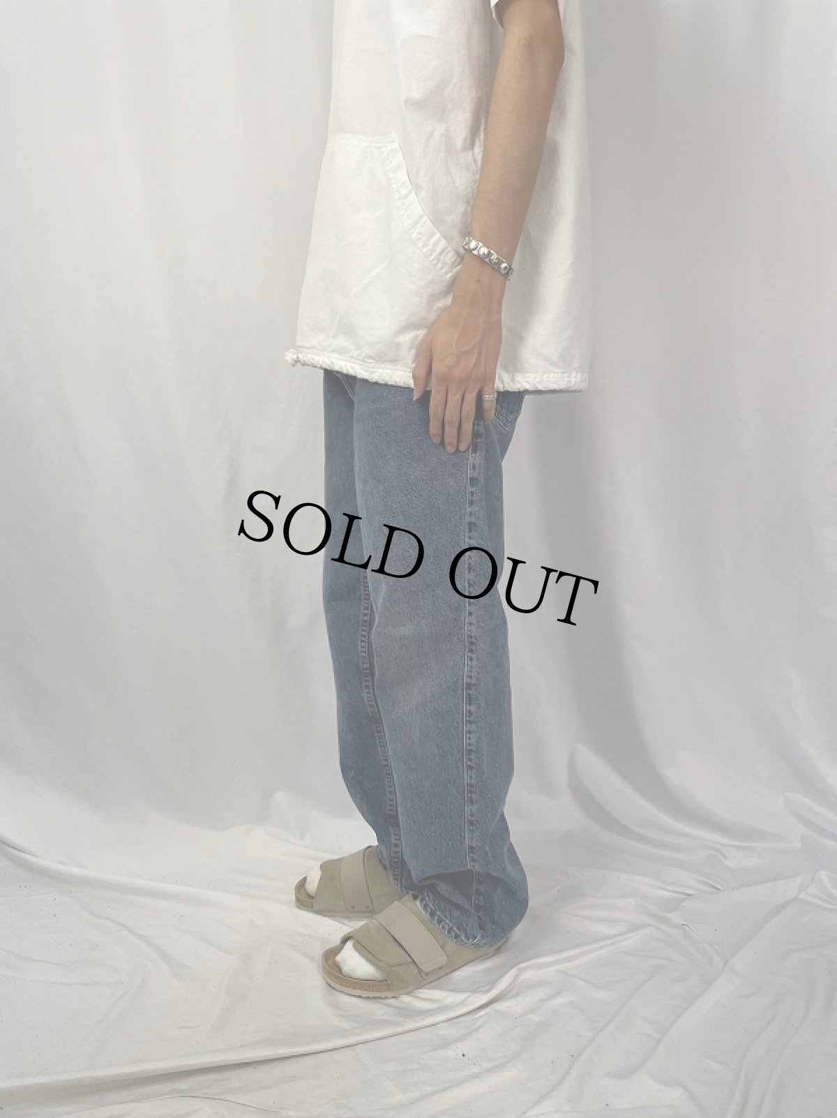 画像3: 90's Levi's SILVER TAB "Loose" USA製 デニムパンツ W33 (3)