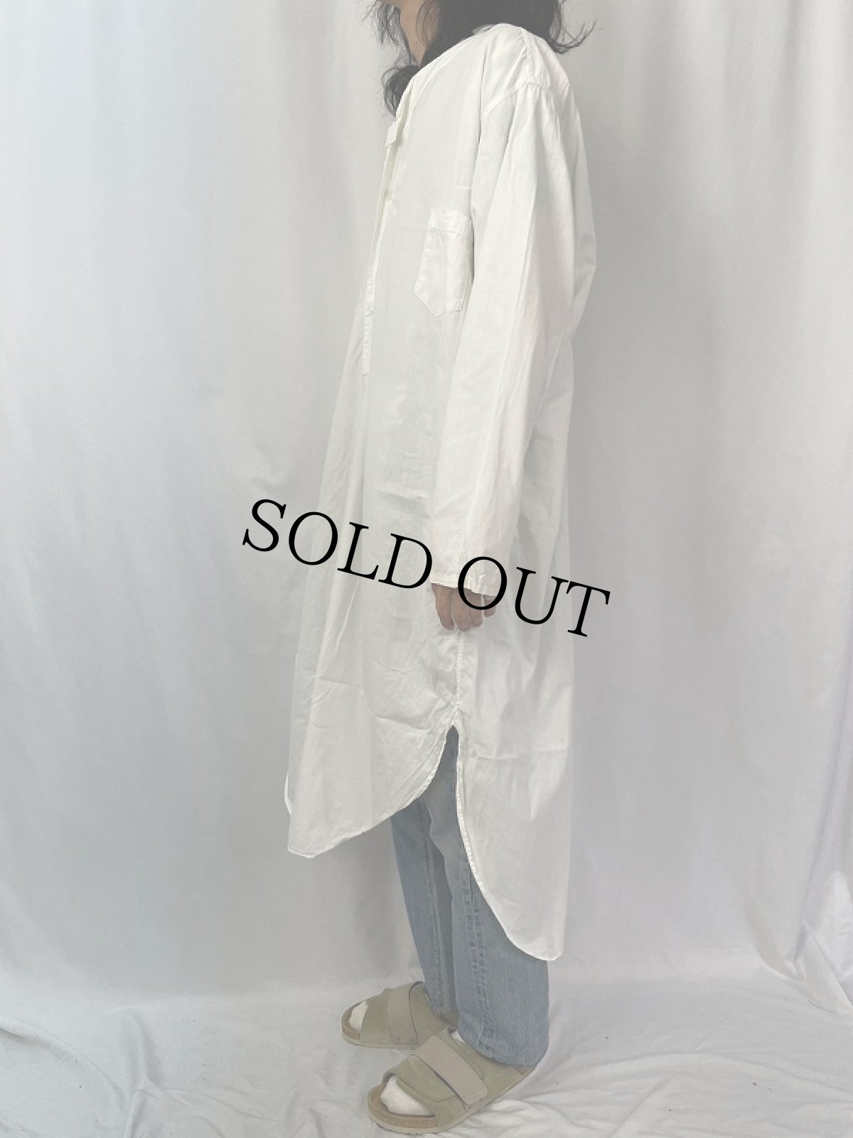 画像3: 50's Town Topic SANFORIZED マチ付き スリーピングシャツ L (3)