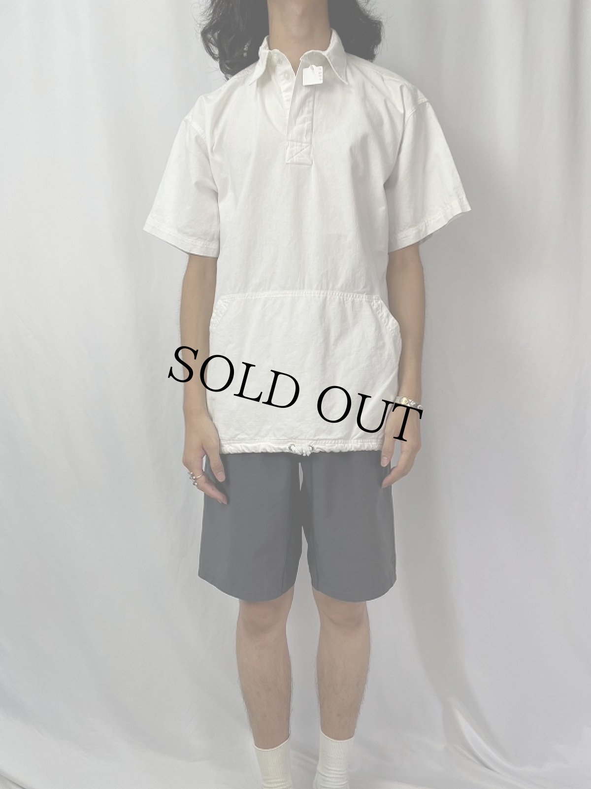 画像2: コットンプルオーバーシャツ (2)