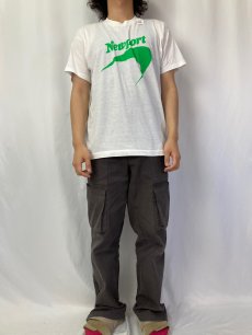 画像2: 80's Newport ロゴプリントTシャツ XL (2)