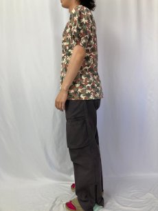 画像3: 90's CAMEL STYLES カモ柄×キャラクタープリント ポケットTシャツ L (3)
