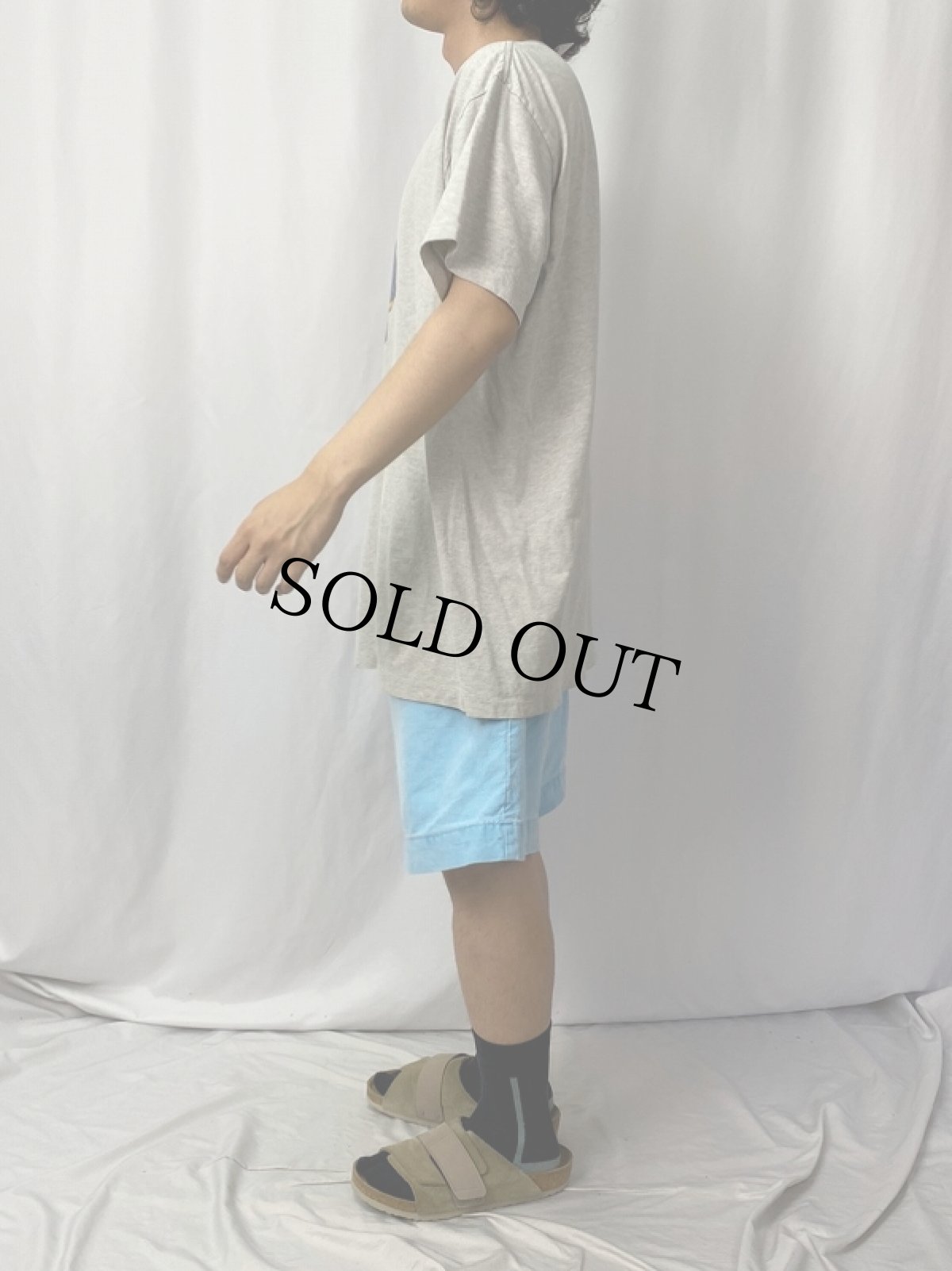 画像3: 90's POLO SPORT Ralph Lauren ポロベアプリントTシャツ L (3)