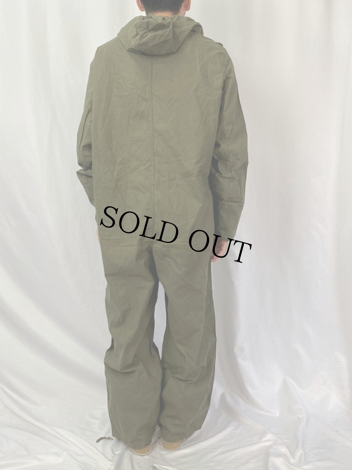 画像4: 60〜70's FRENCH ARMY NBC ケミカルプロテクションカバーオール (4)