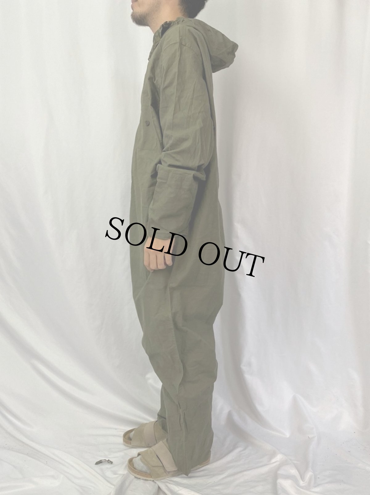 画像3: 60〜70's FRENCH ARMY NBC ケミカルプロテクションカバーオール (3)