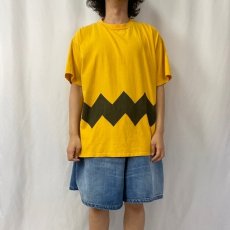 画像2: 90's BALZOUT USA製 "Charlie Brown" プリントTシャツ XL (2)