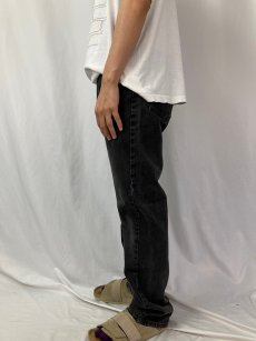 画像3: 90's Levi's 505 USA製 "サルファブラック" デニムパンツ W31 (3)