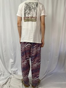 画像4: 80's BANANA REPUBLIC "TRAVEL&SAFARI CLOTHING" オウムプリントポケットTシャツ (4)