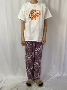 画像2: Crush Orange 飲料メーカー ロゴプリントTシャツ L (2)