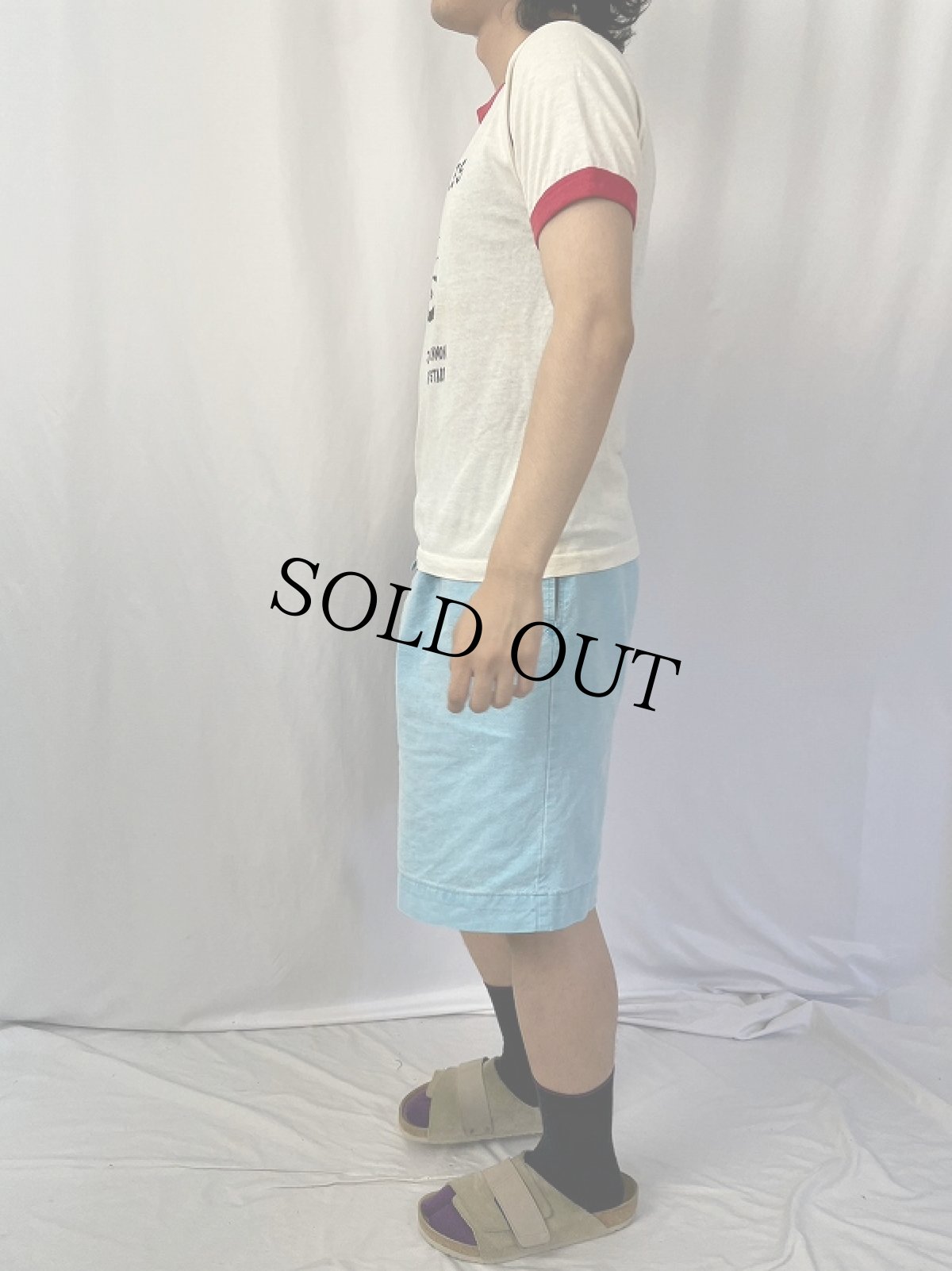 画像3: 80's THE BEATLES ロックバンドイラストTシャツ (3)