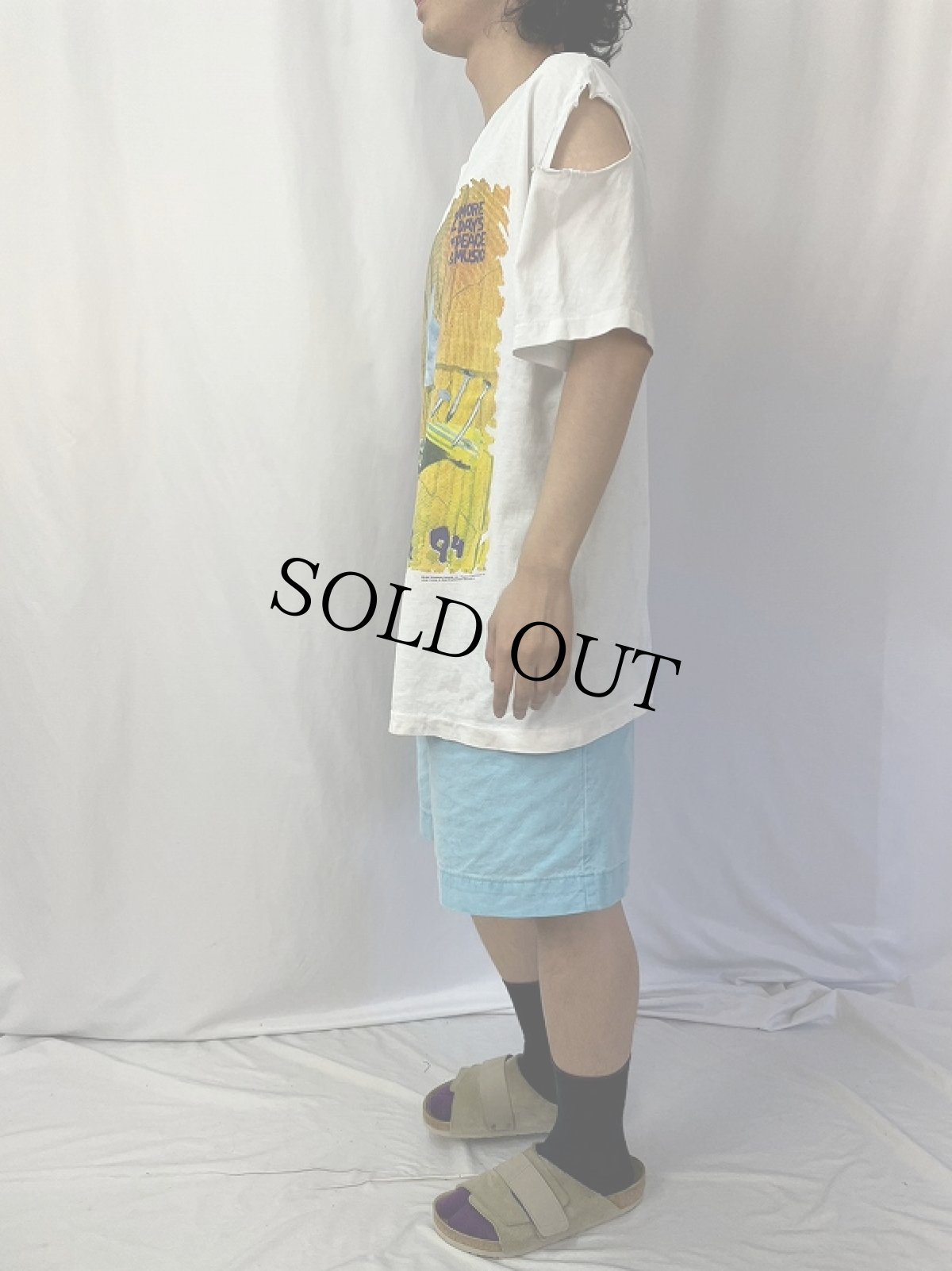 画像3: 90's WOODSTOCK 1994 USA製 ロックフェスティバルTシャツ XL (3)