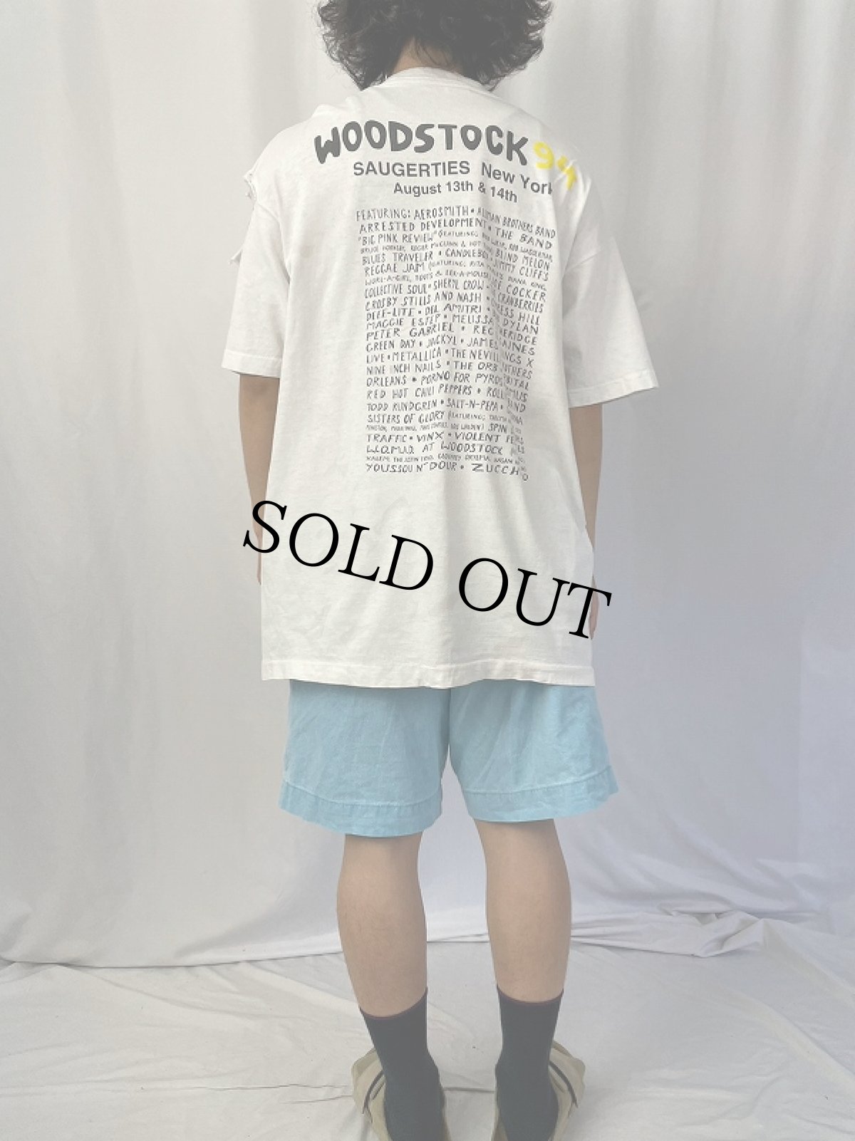 画像4: 90's WOODSTOCK 1994 USA製 ロックフェスティバルTシャツ XL (4)