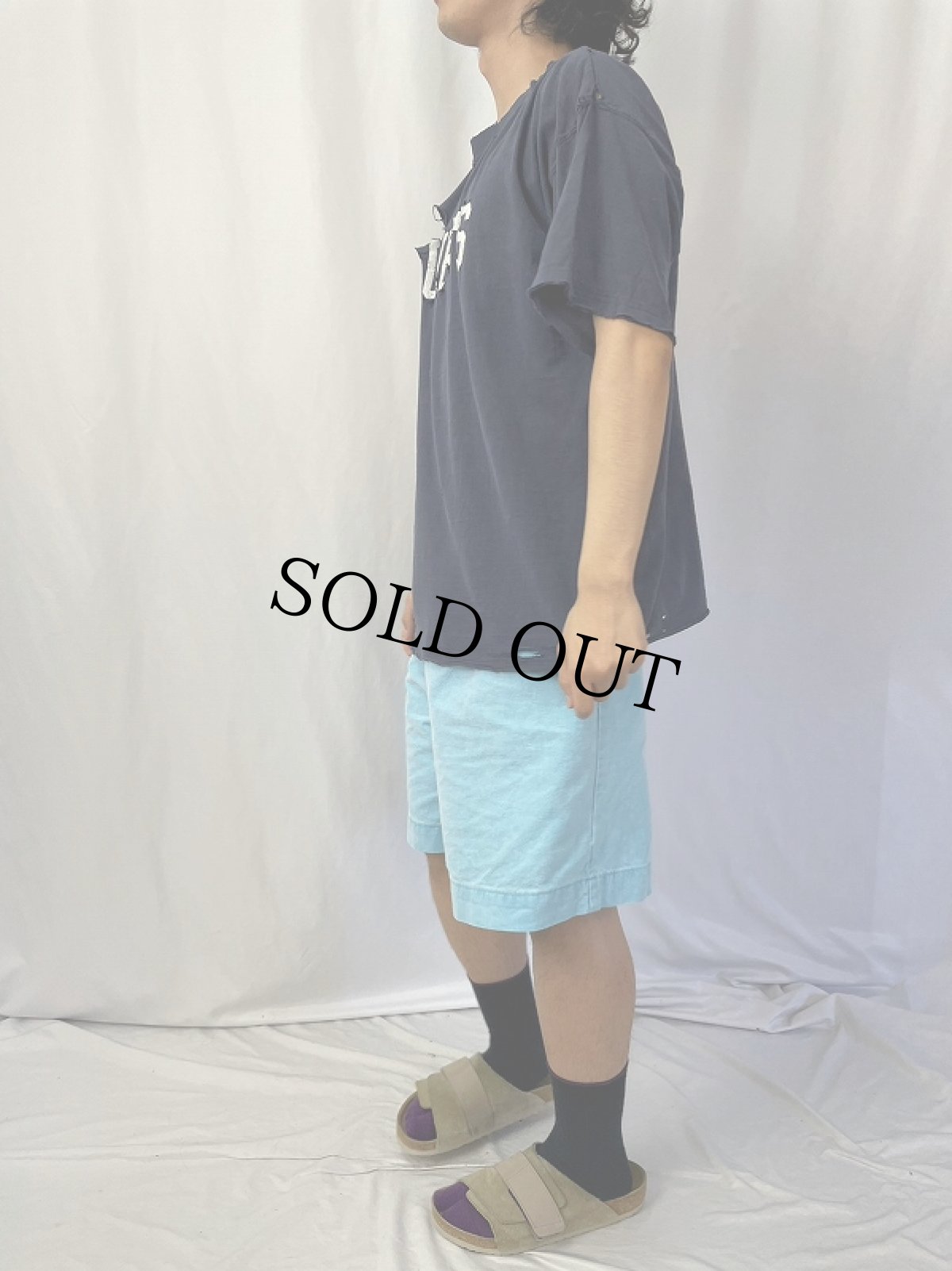 画像3: MV SPORT "TUFTS" プリントTシャツ NAVY XL (3)