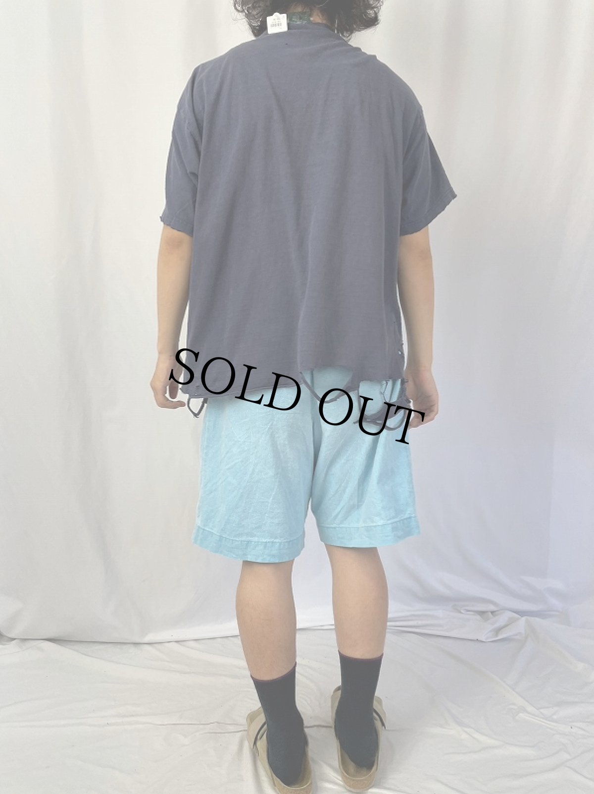 画像4: MV SPORT "TUFTS" プリントTシャツ NAVY XL (4)