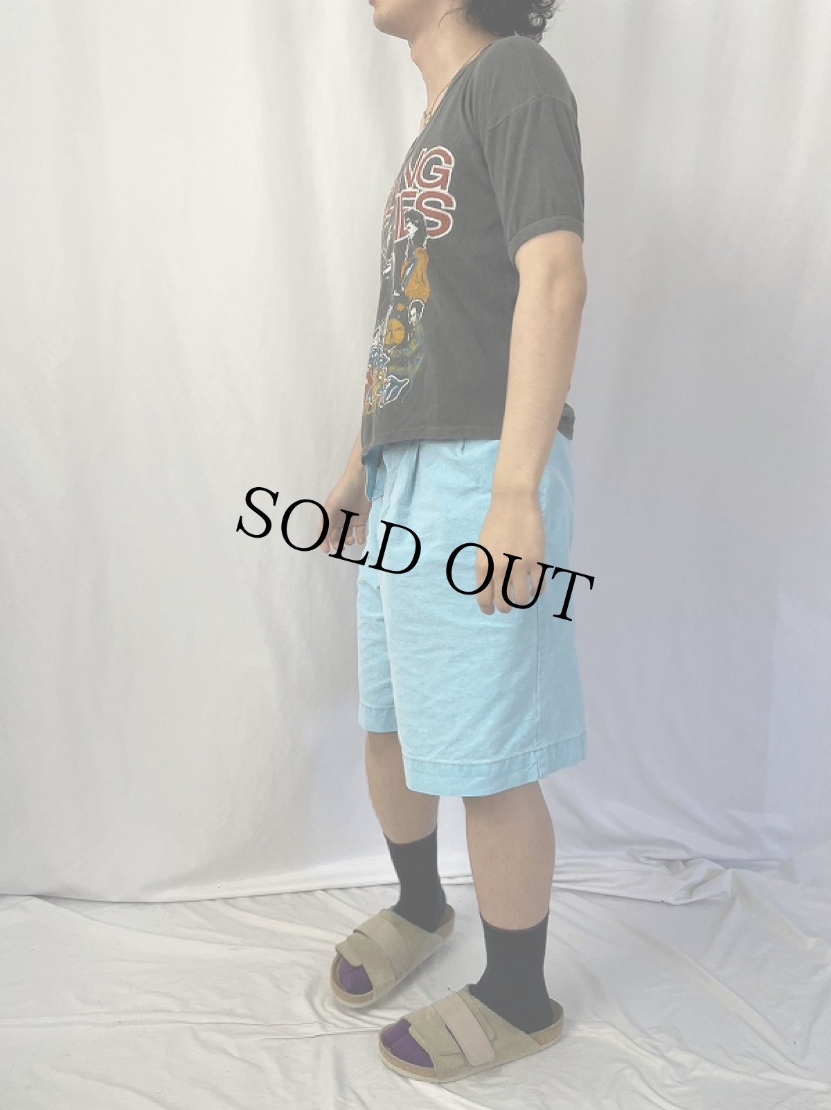 画像4: 70's The Rolling Stones "78' WORLD WIDE TOUR" ロックバンドツアーTシャツ M (4)