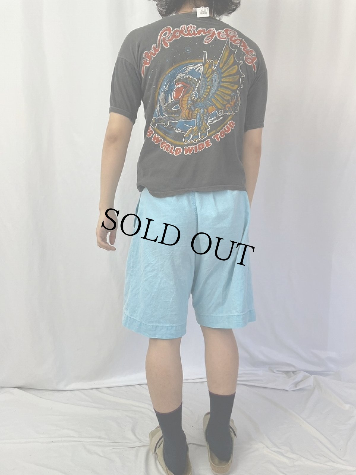 画像5: 70's The Rolling Stones "78' WORLD WIDE TOUR" ロックバンドツアーTシャツ M (5)