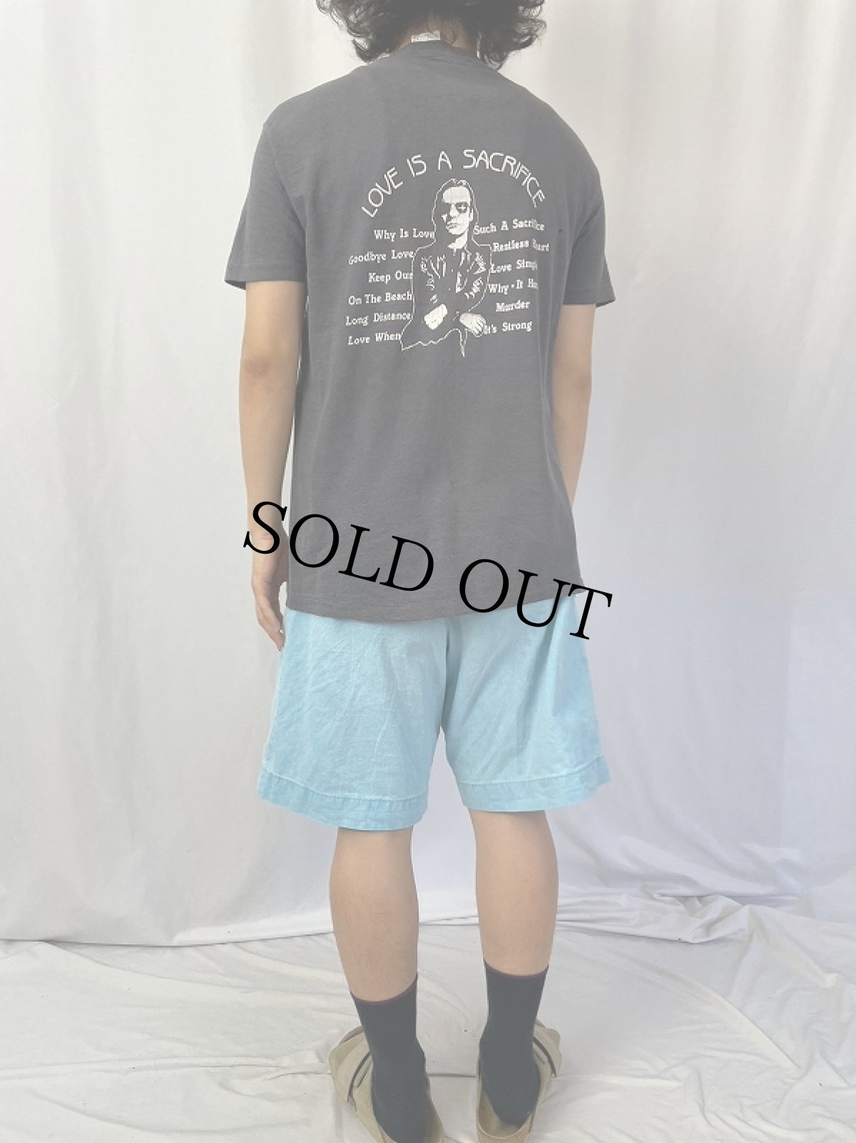 画像4: 80's Southside Johnny & The Asbury Jukes "Sacrificial Tour" ロックバンドTシャツ L (4)