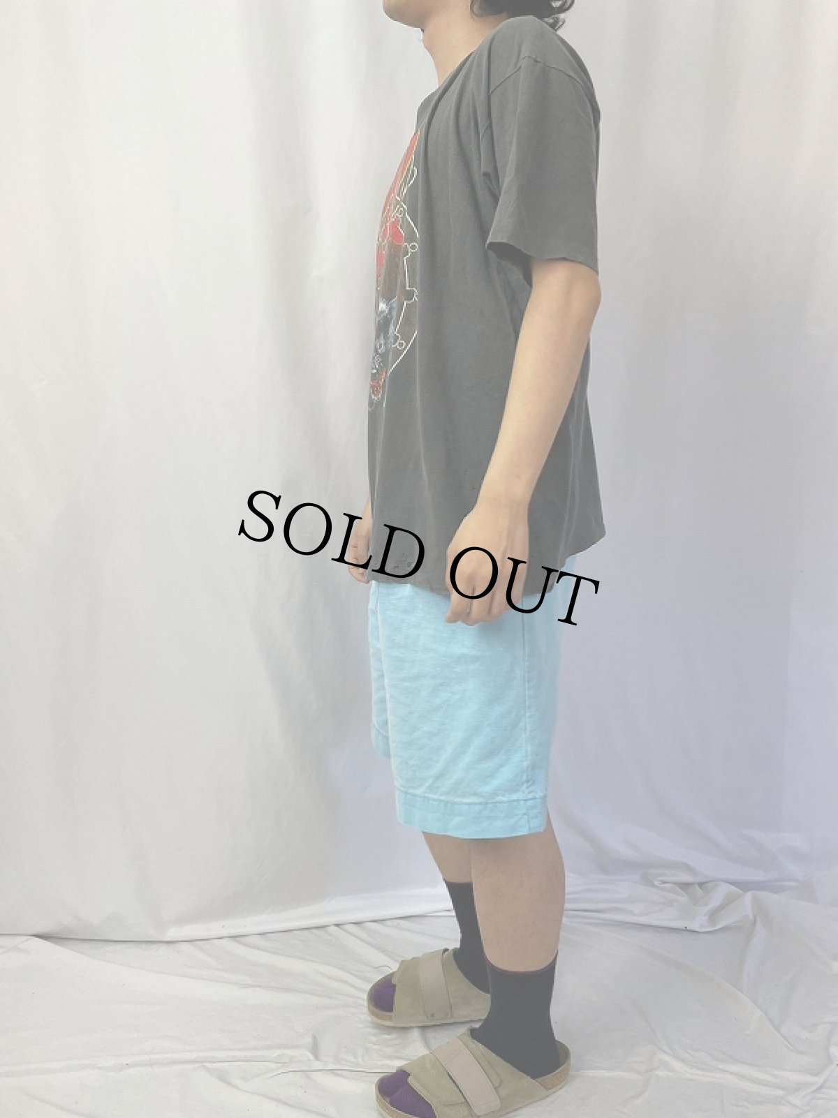 画像4: 90's DIO "LOCK UP THE WOLVES WORLD TOUR 1990" ヘヴィメタルバンドTシャツ XL (4)