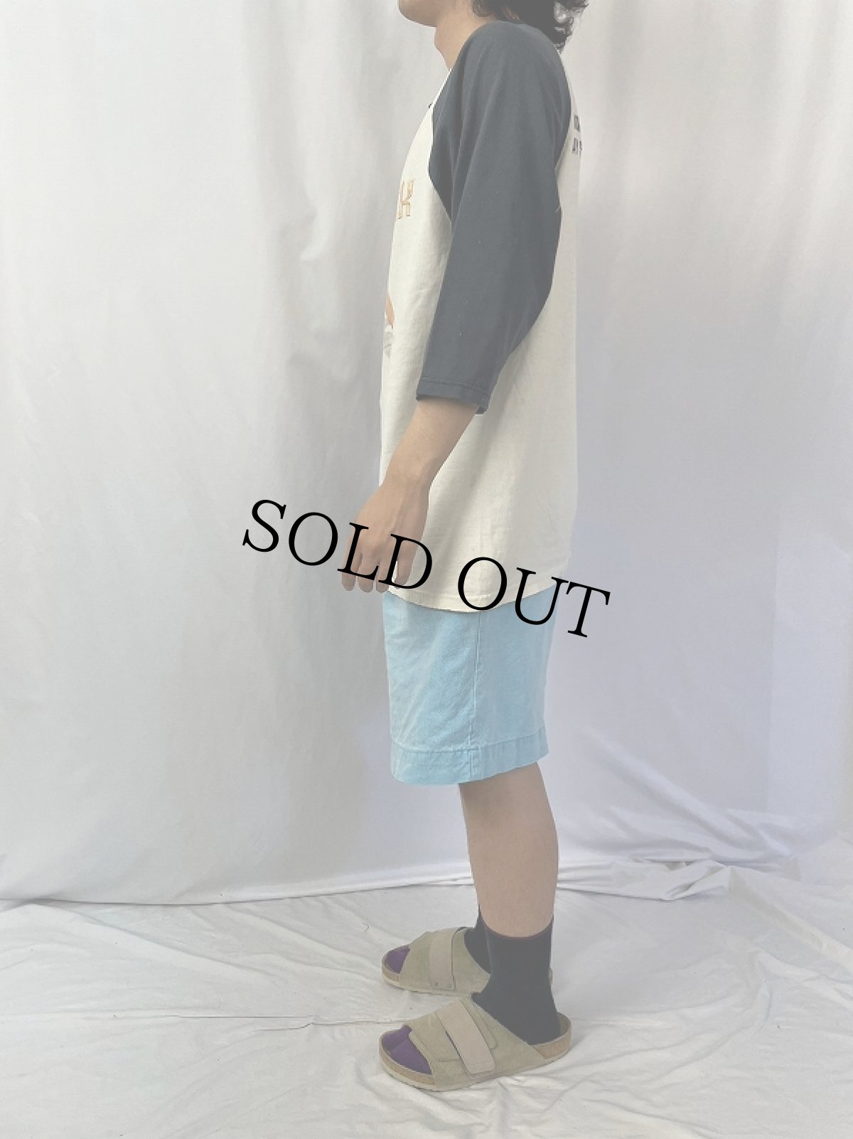 画像3: KID ROCK "NORTH OF DETROIT, WAY SOUTH OF HEAVEN" ロックミュージシャンラグランTシャツ (3)