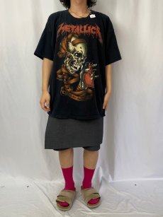 画像2: 2000's METALLICA PUSHEAD "HEART EXPLOSNE" ロックバンドTシャツ 2XL (2)