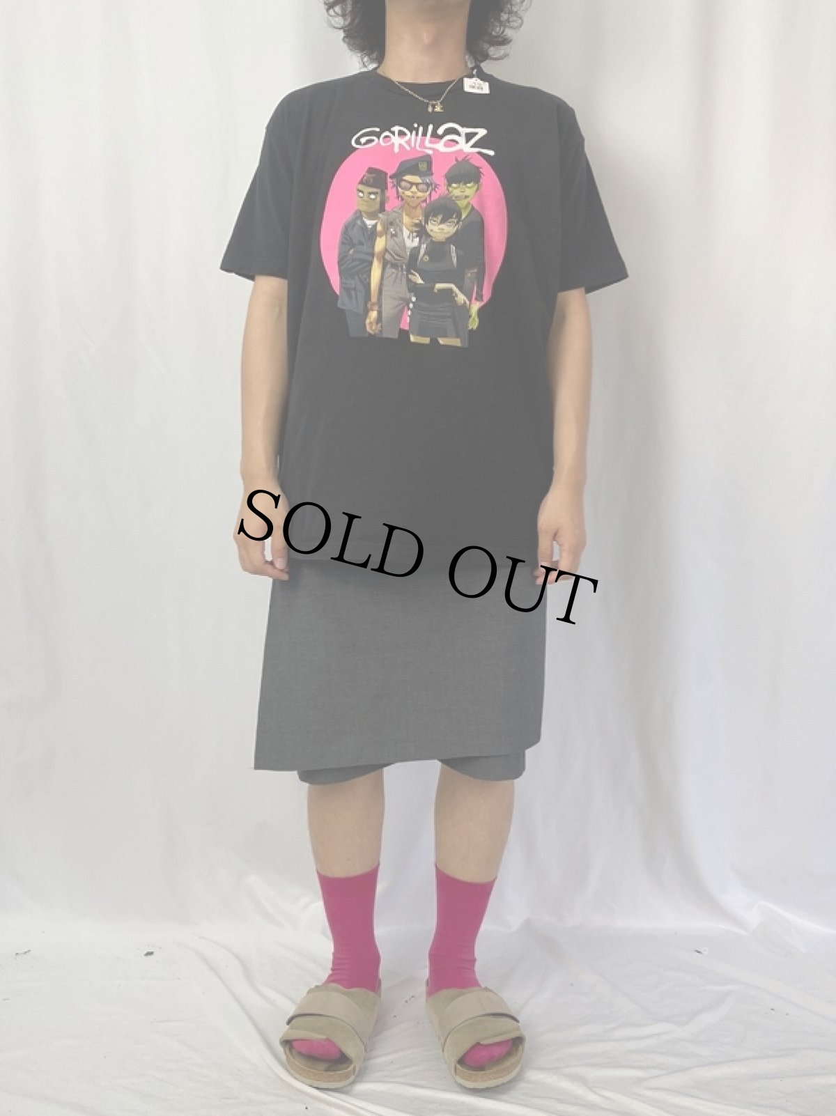 画像2: 2000's Gorillas ロックバンドTシャツ XL (2)