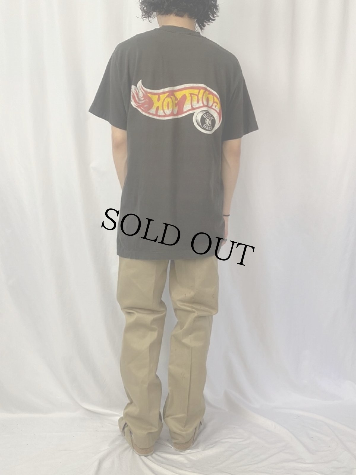 画像5: 90's Hot Tuna USA製 "TEAM 7 RACING" パロディプリント ロックバンドTシャツ L (5)