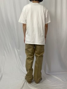 画像4: 90's POLO Ralph Lauren USA製 ロゴ刺繍 ポケ付きTシャツ L (4)