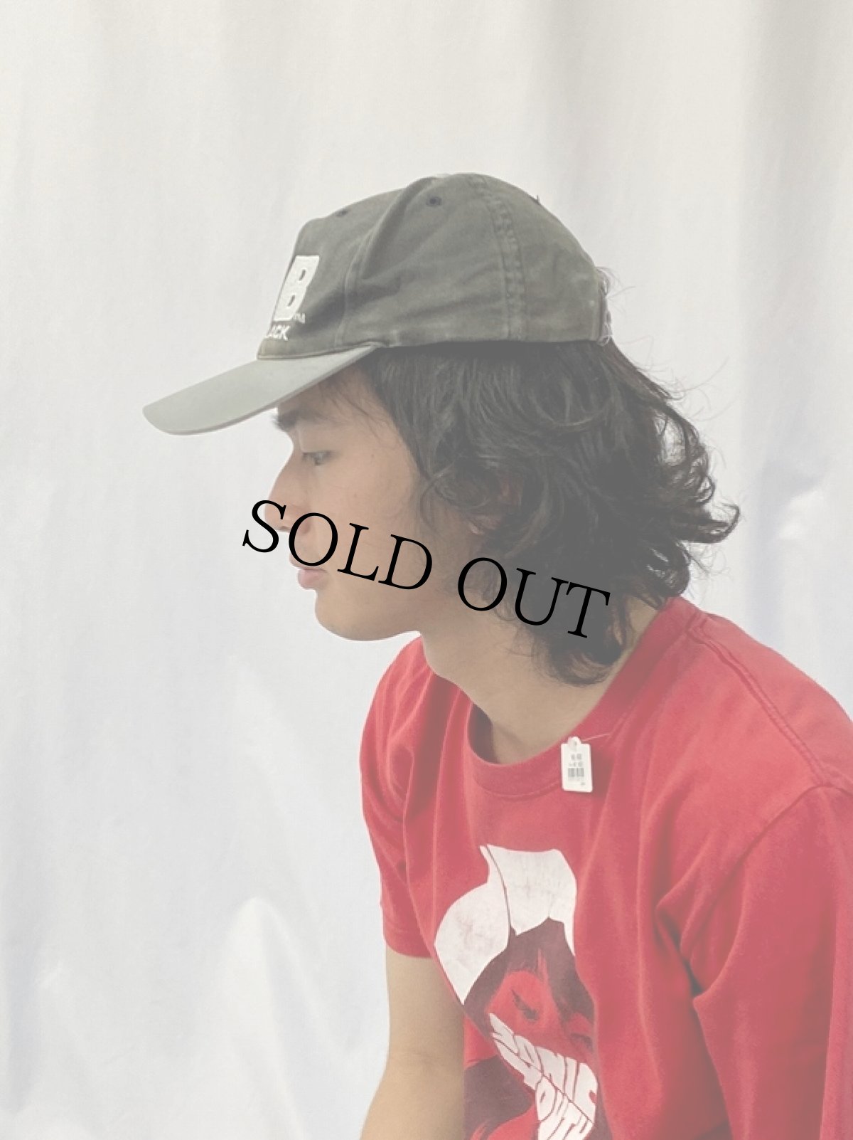 画像3: 90's MEN IN BLACK 映画ロゴ刺繍 スナップバックキャップ ONESIZE (3)