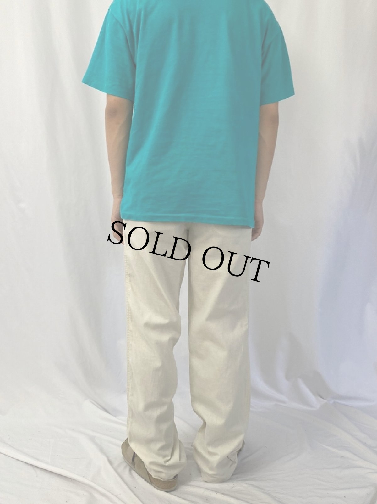 画像4: GIORGIO ARMANI ITALY製 コットンパンツ W31 (4)