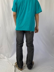 画像4: 90's Levi's 505 USA製 ブラックデニムパンツ W31 (4)