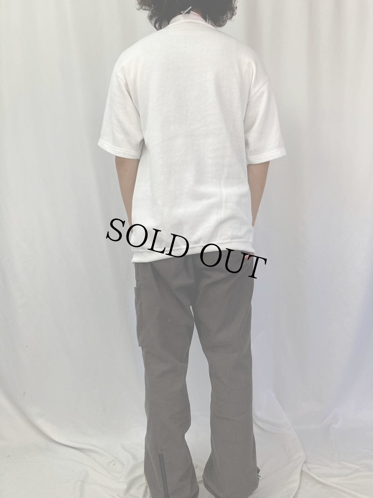 画像4: 80's Hanes USA製 無地 半袖スウェット L (4)