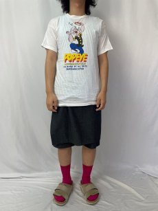 画像2: 80's POPEYE キャラクタープリントTシャツ XL (2)