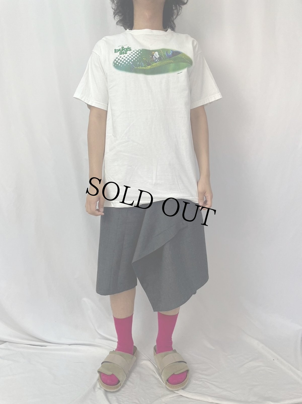 画像3: 90's A Bug's Life キャラクタープリント 映画Tシャツ (3)