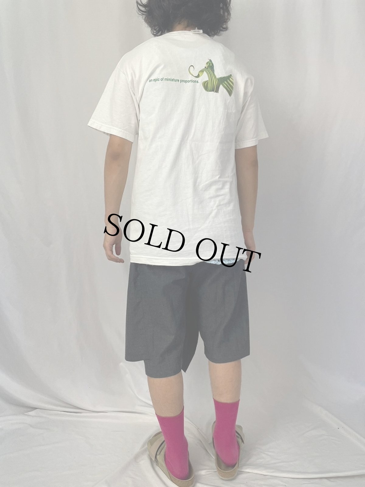 画像5: 90's A Bug's Life キャラクタープリント 映画Tシャツ (5)