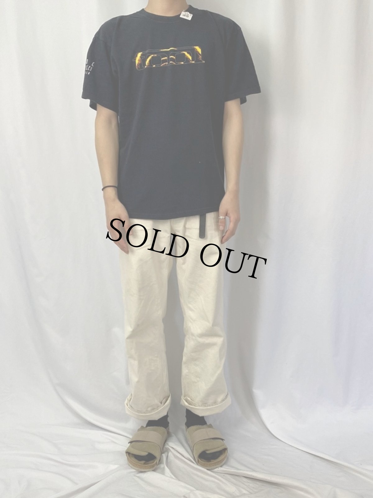 画像3: 2000's TOOL "Los Angeles California" ロックバンドTシャツ L (3)