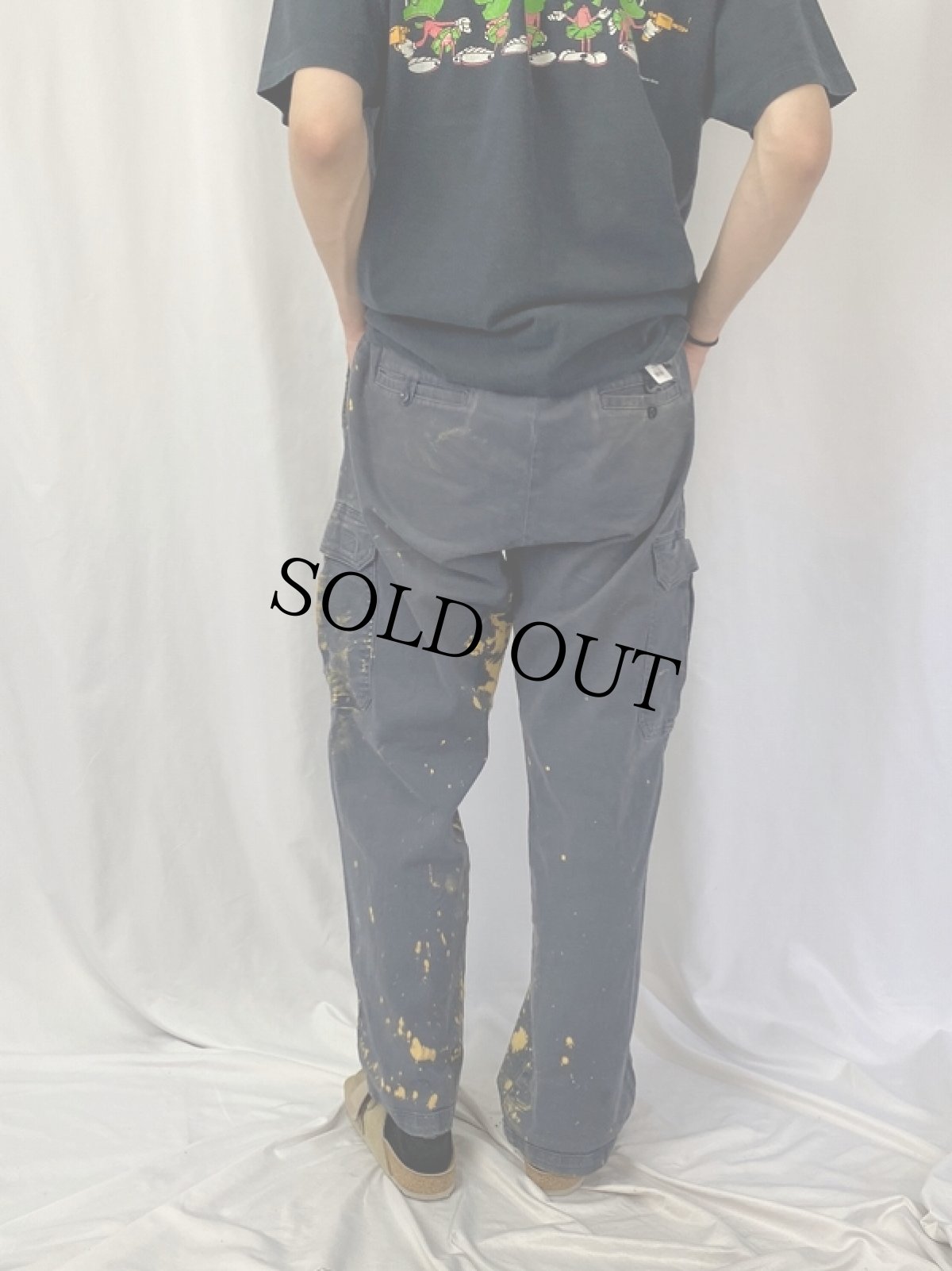 画像4: DAKOTA ワークカーゴパンツ W37 (4)