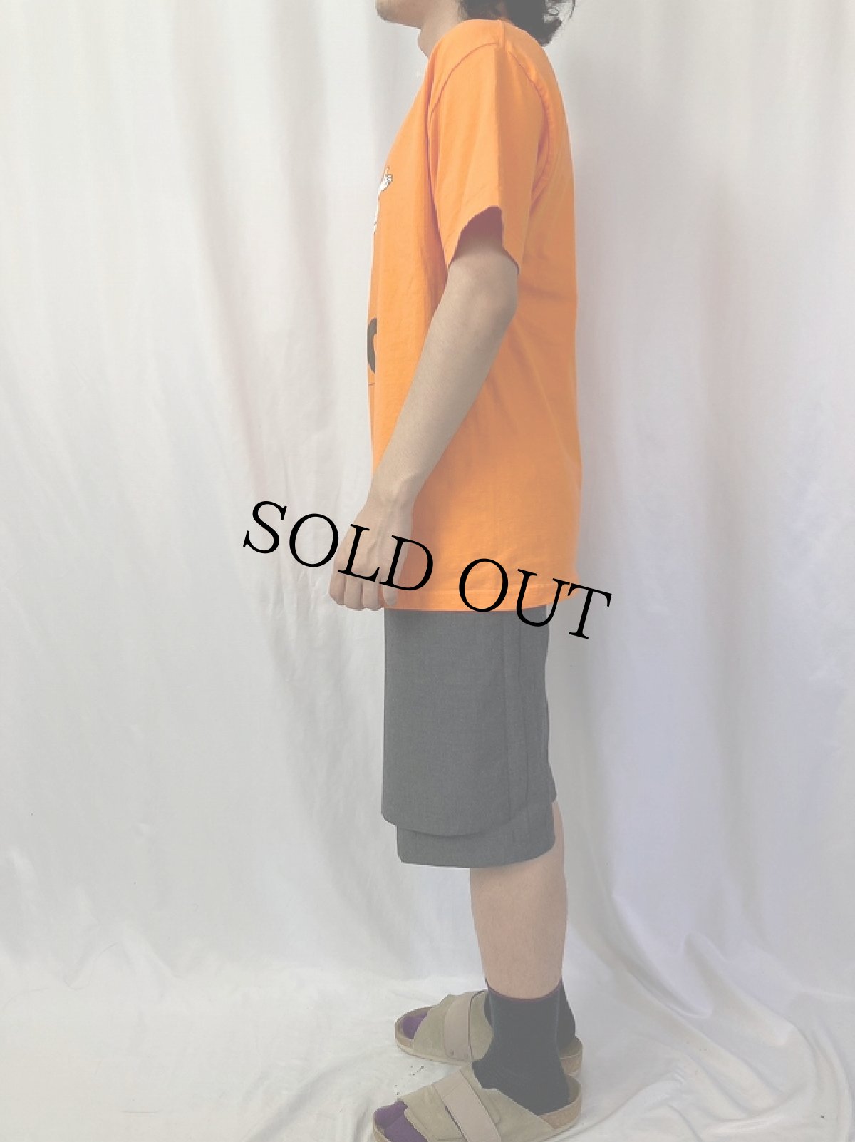 画像3: 2000's CASPER "BOO!" キャラクタープリントTシャツ L (3)