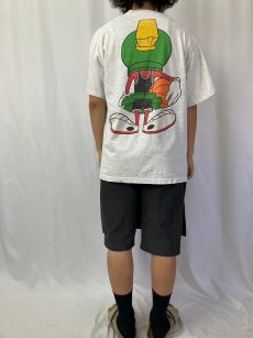 画像4: 90's Looney Tunes USA製 マービン・ザ・マーシャン キャラクターTシャツ XL (4)